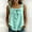 Green, variant on Msgweeeg Tank Top Summer Sleeveless Solid Color Women’s Blouses Square Neck Regular Fit Comfy Hawaii Women’s Clothing