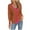 Brown, variant on LYXSSBYX V-Neck Long Sleeve Sweater Tops Hot Sale Clearance for Women's Long Sleeved V-Neck Patchwork Color Sweater Casual Cardigan Button Pullover Top