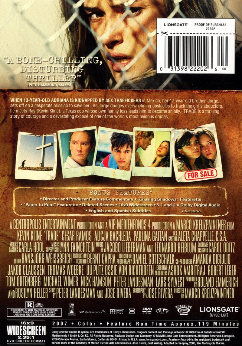 Trade (DVD) - Walmart.com