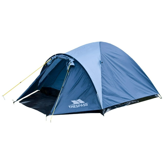 Trespass Tente Double Peau Imperméable Camping Randonnée Festival Ghabhar pour 4 Personnes