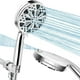 thumbnail image 1 of Cabezal de ducha de mano | 10 modos de pulverización con pulverización saturante y lavado a presión | Alta presión y ahorro de agua | Multifuncional para el baño del hotel del gimnasio en casa, 1 of 8