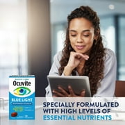 Ocuvite Blue Light Eye Vitamins and Mineral Supplement with Lutein and Zeaxanthin Softgels, 30 Count