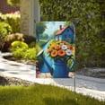 thumbnail image 4 of Spring Summer Watering Can Garden Flag 12x18 Inch Double Sided Floral Farmhouse Yard Decor Outdoor Patio Banner Rustic House Flag, 4 of 8