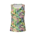 thumbnail image 2 of Rocae Watercolor Blooming Cactus for Women's Workout Tank Top Lightweight Sleeveless Fit Tops- Moisture-Wicking, BreathableX-Large, 2 of 9