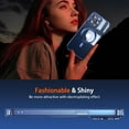 thumbnail image 4 of KOMI Magnetic Case for iPhone 15 Pro Max Case with Full Camera Lens Protector [Strong N56 Magnets] [Compatible with Magsafe] Clear Stylish Case for iPhone 15 ProMax Phone Case, A-Blue Titanium, 4 of 5