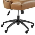 thumbnail image 6 of Modway Empower Channel Tufted Vegan Leather Office Chair in Black Tan, 6 of 9