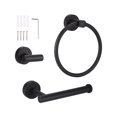thumbnail image 2 of Matsuzay Toallero de baño de acero inoxidable, estante de almacenamiento, toallero de baño pulido montado en la pared, riel para ropa, suministros de Juegos de accesorios de baño Numero 3 Matsuzay HA026480-03, 2 of 6