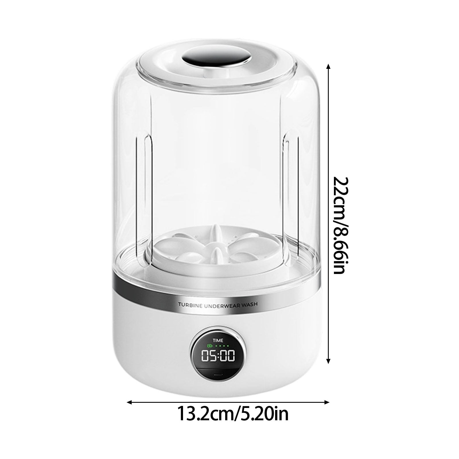 Portable Small Washing Machine Quiet Small Washer Underwear Washers Efficient Machines Suitable for Washings