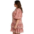 thumbnail image 2 of Vestido de algodón Tallas Extras L'ATISTE 296 rosa 42, 2 of 7