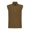 thumbnail image 3 of PEASKJP Mens Classic Tank Top Quick Dry Muscle Shirt Lightweight Running SPF Tank Tops,Coffee L, 3 of 5