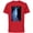 Red, variant on Star Wars Return of the Jedi Luke Lightsaber Vintage Poster - Short Sleeve Cotton T-Shirt for Adults - Customized-Black