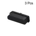 thumbnail image 3 of Cubierta de protección contra el polvo para adaptador de puerto de hub Ethernet negro de 3 piezas de Unique Bargains, 3 of 4