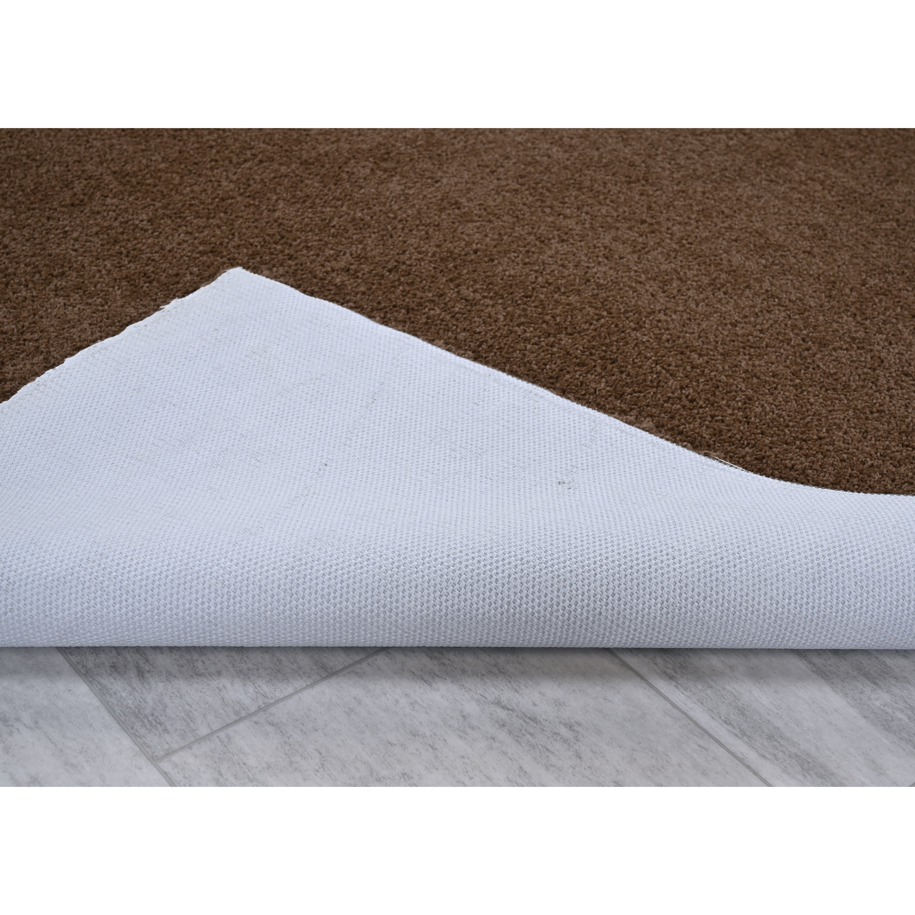 Garland Rug Gramercy Washable Polypropylene Cinnamon Bathroom Carpet, 5' x 6'