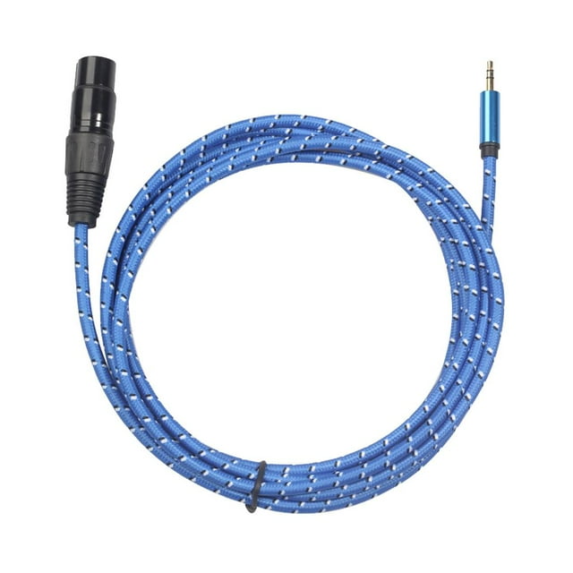 Conector Jack Estéreo de 3,5 Cable Adaptador de Audio XLR Cable Computadora Portátil Sunnimix Cable de extensión para auriculares
