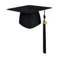 thumbnail image 1 of MesaSe Graduation Hat Unisex Decorative Polyester Adult Graduation Tassel Cap for Bachelor, 1 of 8