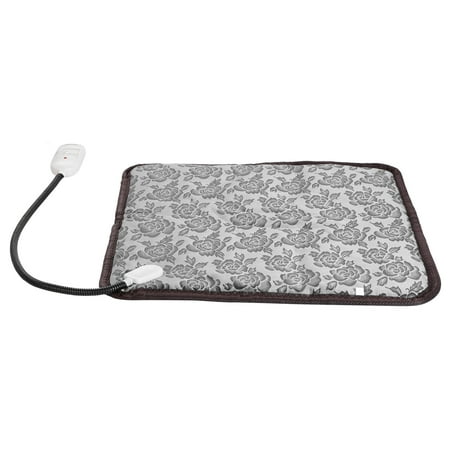 Pet Heating Pad Dog Cat Electric Heating Mat Waterproof Adjustable Warming Blanket with Chew Resistant Steel Cord (Best Chew Proof Dog Bed)