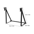 thumbnail image 2 of CRAFTHROU Rack Negro Para Colgar Ropa Sobre Puerta Ideal Para Organizar Ropa En Hogar Y Dormitorio, 2 of 8