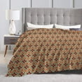 thumbnail image 6 of ZNDUO Ethnic Abstract Retro Pattern Throw Blanket, Lightweight Cozy Soft Throw Blanket for Couch, 50"x40" Throw Blankets for Bed, 6 of 8