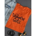 thumbnail image 3 of Vampire Girl. Glittery T-Shirt Women -Image by Shutterstock, Female Small, 3 of 4