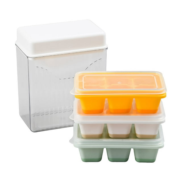 RYRDWP Summer Home Ice-Block-Mold Refrigerator Homemade Ice Block Box Food Grade Silicone