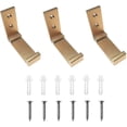 thumbnail image 1 of 5-Pack Folding Hooks Wall Door Clothes Coat Hat Bags Hangers Space Saving Racks Holder Aluminum Alloy Kitchen Bathroom Rustproof Towel Hooks, 1 of 5