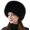 Black, variant on Faux  Cossack Russian Style Hat for Ladies Winter Hats for Women