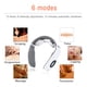 thumbnail image 3 of Masajeador de Cuello Inalámbrico con Calor, 6 Modos y 15 Niveles, Batería Recargable, Alivia el Estrés y Relaja los Músculos, Color Negro, Ideal para Profesionales que Trabajan en Computadora., 3 of 6