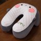 thumbnail image 4 of Cute Animal Travel Neck Pillow, Soft Memory Foams Shape Neck Pillow Travel Pillow Cushions for Children and Adults grey, 4 of 4