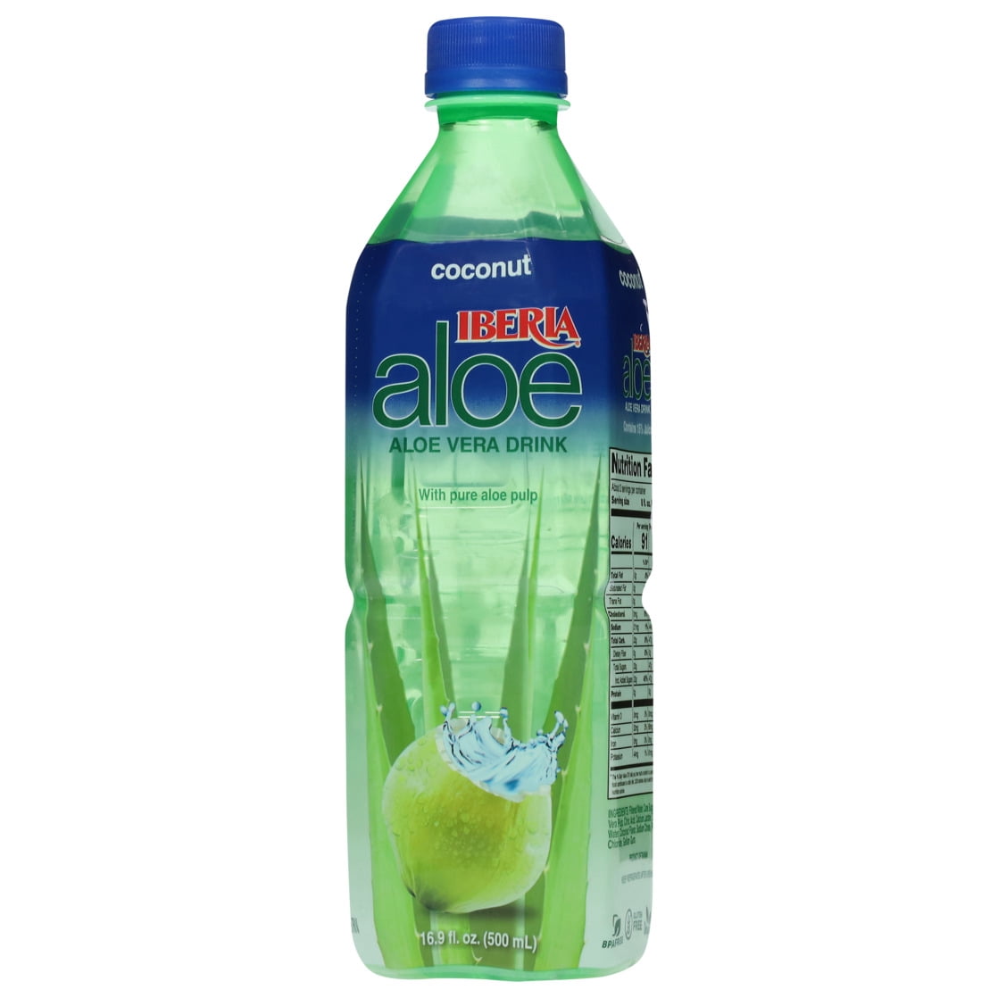 (5 pack) Iberia Coconut Aloe Vera Drink 16.9 fl oz
