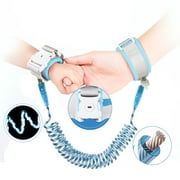 Reflective Anti Lost Wrist Link for Toddlers, 360°Rotate Night Vision Babies Anti Lost Wrist Link with Child Lock Safety Wristband