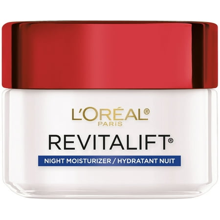 L'Oreal Paris Revitalift Anti Wrinkle + Firming Anti-Aging Night Cream, 1.7