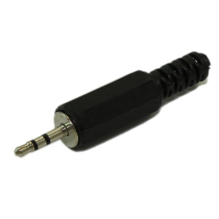 2.5mm Plug/Jack Stereo TRS 3 Connector Self Solder Male