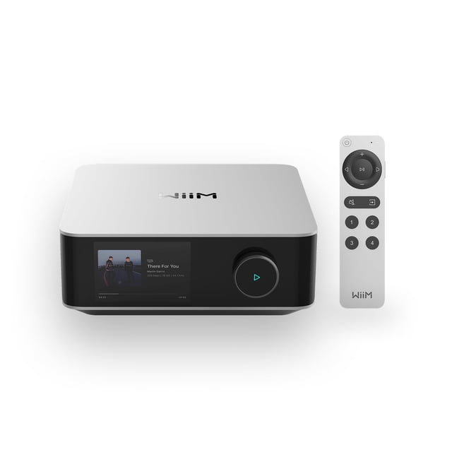 Amplificador de streaming WiiM Amp Ultra de 100 W con control remoto por voz 2