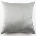 thumbnail image 4 of Divisor divisor de cojín de sofá de súper suave de color Astilla Gris_50x50cm Zulema Funda de almohada de terciopelo, 4 of 8