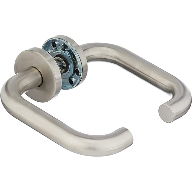 nipocaio 304 stainless steel door handles split fire door lock handle a pair of door handles