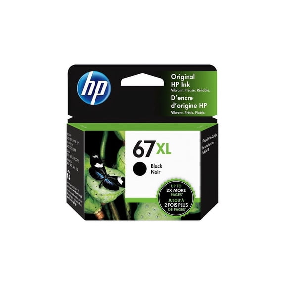 Original 67XL Black High-yield Ink Cartridge DeskJet 1255 2722 2755 4110e 4120e Series printers