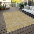thumbnail image 6 of Addison Rugs Chantille Indoor/Outdoor Transitional Swirls Gold Washable Rectangle Rug, 8' x 10', 6 of 6