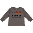 thumbnail image 3 of Inktastic Violin Humor Music Boys or Girls Long Sleeve Toddler T-Shirt, 3 of 5