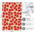 thumbnail image 3 of 2 Pcs Funny Kitchen Towels,Strawberry Plants Fruit Microfiber Dish Towels,Kitchen Tea Towels,Kitchen Towel Set (18" X 26"), 3 of 3