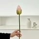 thumbnail image 5 of Simulación Plástica 1 unidad de arreglo floral artificial de plástico rosa pequeño para decoración del hogar,sala de Buda,mesa de comedor,mueble de TV,pecera Rkxzt, 5 of 9