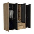 thumbnail image 4 of Closet Grays, Fresno Europeo y Wengue, puerta con Espejo, 4 of 9
