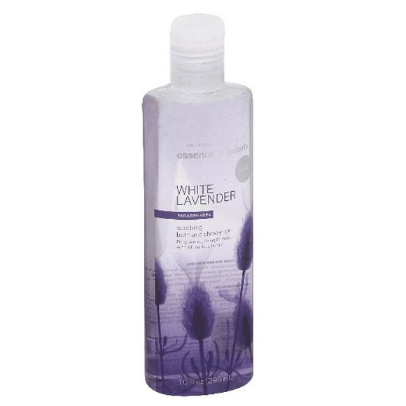 Essence Of Beauty White Lavender Bath Shower Gel, 10 Ounce