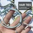 thumbnail image 3 of Hair Ties for Women Long Hair, 25" Elastic No Tangle Spiral Hair Ties Damage-Free Pony Tail Wraps for Thick Long Hair Motorcycle Hair Accessories for Sports- Bike Riding Swim Skiing- 3 Pack Colorful, 3 of 10