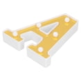 thumbnail image 4 of Lámpara decorata, Plástico Dorado Caliente de Alfabeto Iluminación Interior Para Boda para Accesorios de Luz, 4 of 7