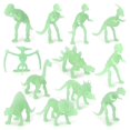 thumbnail image 1 of Luminous Dinosaur Model Toys Sturdy 12pcs Ornament Gift For Kid, 1 of 7