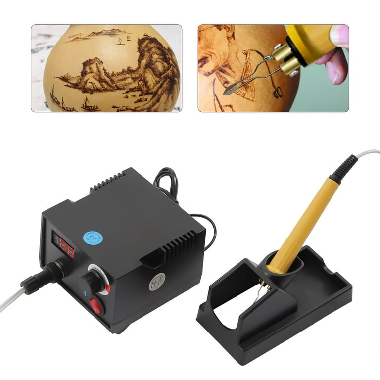 110V Wood Burning Pen Tool Multifunction Craft Pyrography Machine