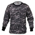 thumbnail image 2 of Long Sleeve Digital Camouflage T-Shirt, Subdued Urban Digital Camo, 2 of 2