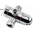 thumbnail image 3 of Way Diverter Shower Arm For Hand Shower Combo Shower Head Mounted Valve Fix Bathroom Bracket, 3 of 4