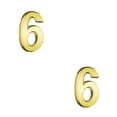 thumbnail image 1 of maskred Numéros de Maison pour Extérieur Style Simple Signes Numériques Accessoires de Marquage Numéro Exquis Accessoire Numéro 6 2 Pcs, 1 of 6