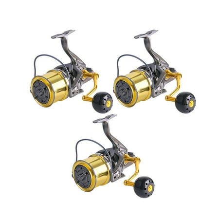All Metal Spinner Reel 6+1Bb Screw-In Sea Fishing Reel For Saltwater Freshwater Sh12000 Mingyiq Inc